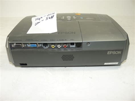 Epson Powerlite 76c Emp X3 Lcd Projector Total Of 78 Lamp Hours