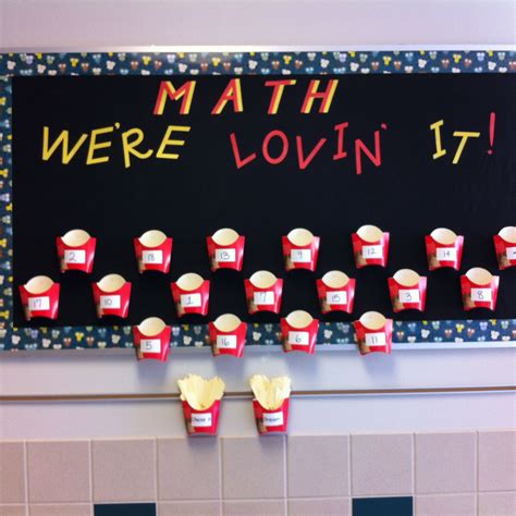 Elementary Math Bulletin Board Used For Addition Andor Subtraction