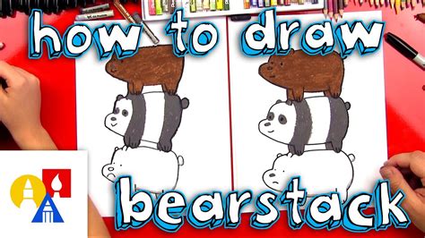 how to draw we bare bears bearstack 14