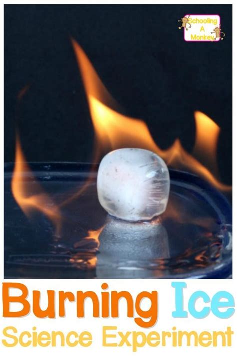 Can You Burn Ice Burning Ice Experiment Not For Young Kids Summer