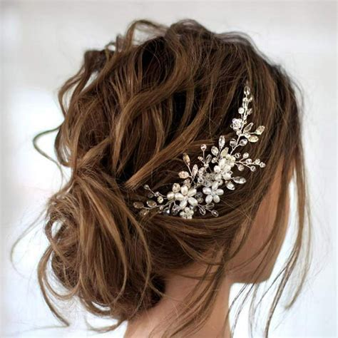 Jakawin Bride Wedding Hair Comb Flower Girls Bridal Hair Accessories