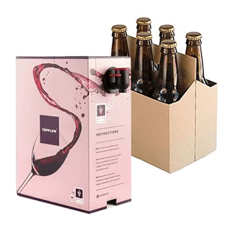 Wine And Beer Boxes Custom Packaging And Carriers Ivoryprint