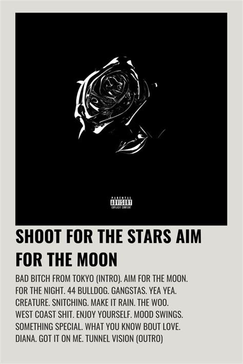 Pop Smoke Shoot For The Stars Aim For The Moon Music Poster Ideas