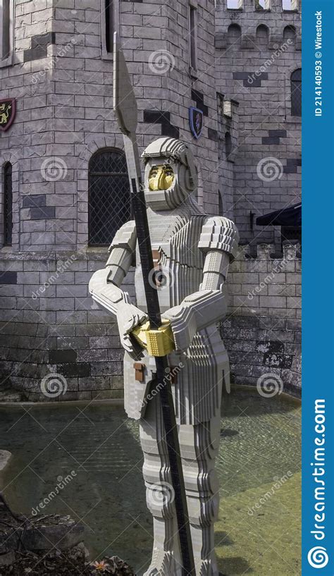 An Impressive Lego Medieval Knight Editorial Stock Photo Image Of