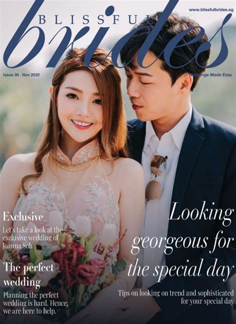 1 wedding magazine singapore your wedding resoure guide