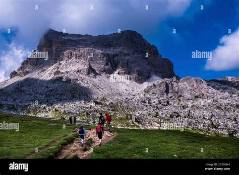 Italy Venetia Cortina Dampezzo Ampezzan Dolomites Registered World