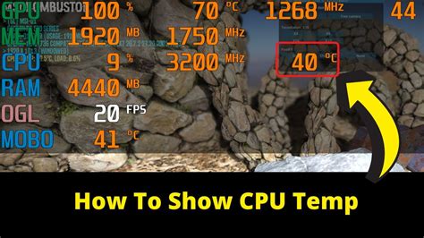 How To Enable Cpu Temp Monitoring In Msi Afterburner Fix Youtube