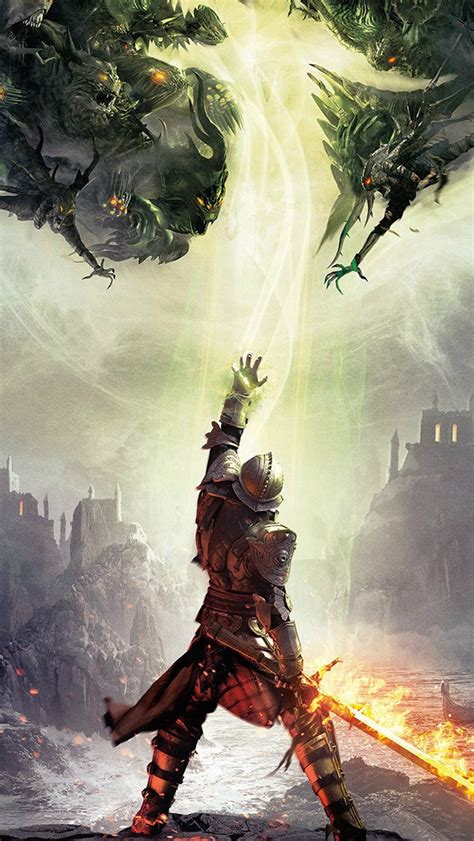 Dragon Age Inquisition Game Illust Art Iphone Wallpapers Free Download