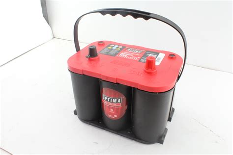 Optima 34r Red Top 12 Volt High Performance Rhp Agm Dry Cell Battery