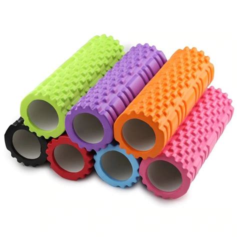 sport fitness foam muscle roller back massage roller for exercises physical therapy