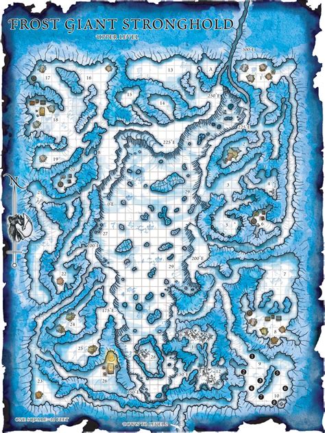 Fantasy Maps By Robert Lazzaretti Frost Giant Stronghold Fantasy