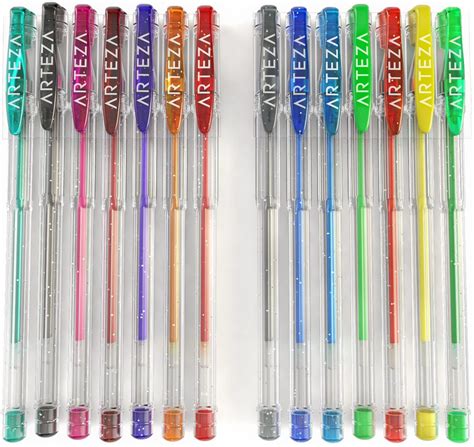 Glitter Gel Ink Pens Set Of 14 Arteza