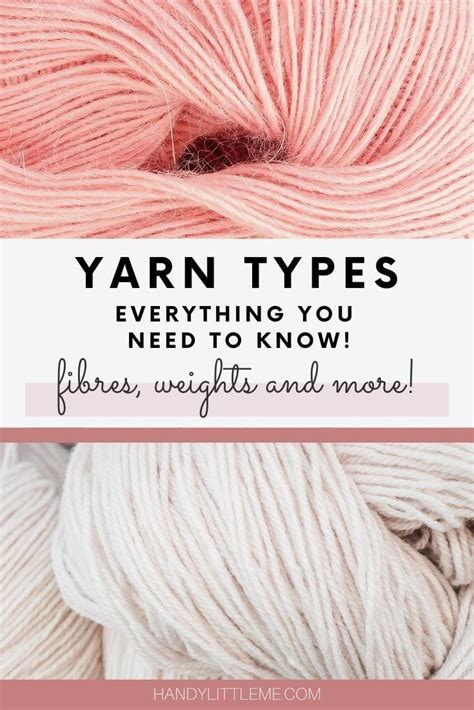 Yarn Types Explained A Guide To Different Fibers Yarn Types Of