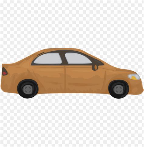 Brown Car Clipart