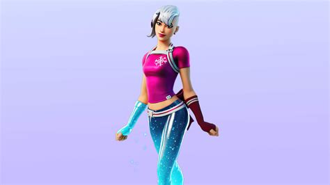 Fortnite Frosted Flurry Skin Outfit Uhd 4k Wallpaper Pixelz