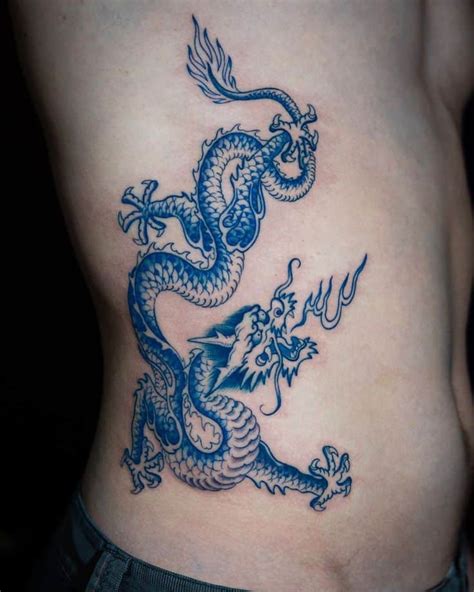 Blue Dragon Tattoo Tattoo Design