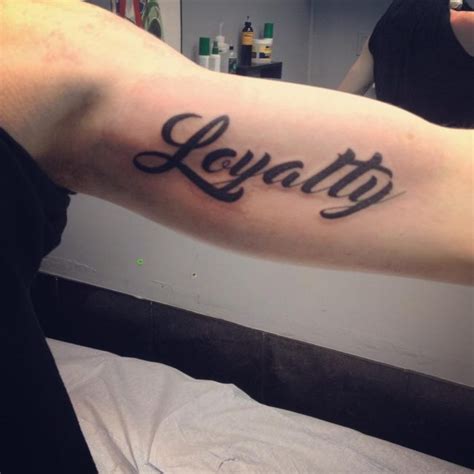 50 loyalty tattoos for men faithful ink design ideas. Loyalty Tattoo On Arm For Men - Best Tattoo Ideas