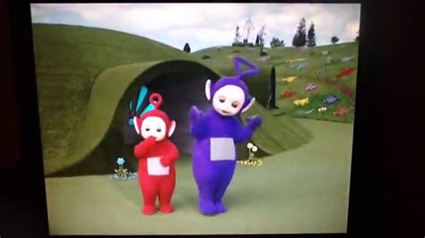 Teletubbies Po And Tinky Winky Go In And Out Youtube
