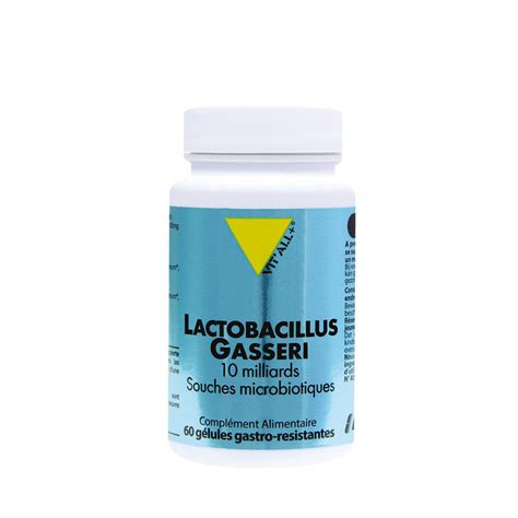 Lactobacillus Gasseri 100mg Vitall Microbiotique 60 Gélules Végétales
