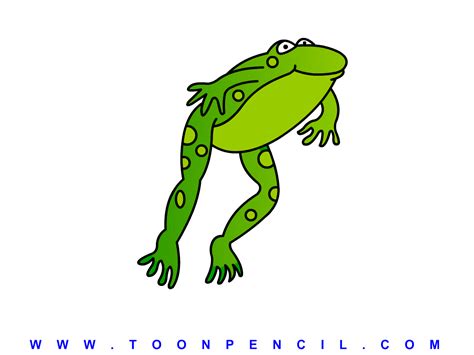 Jumping Frog Cartoon
