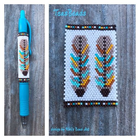 Craft Supplies And Tools Beaded Pen Wrap Pen Wrap Pattern G2 Pen Cover