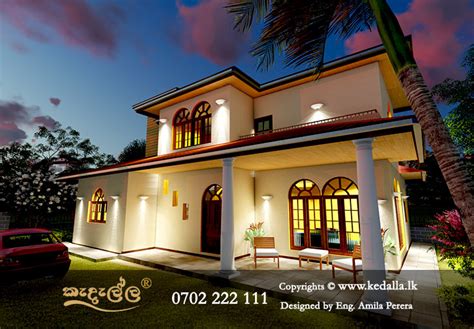 Two Story Small House Plans Sri Lanka House Design Ideas