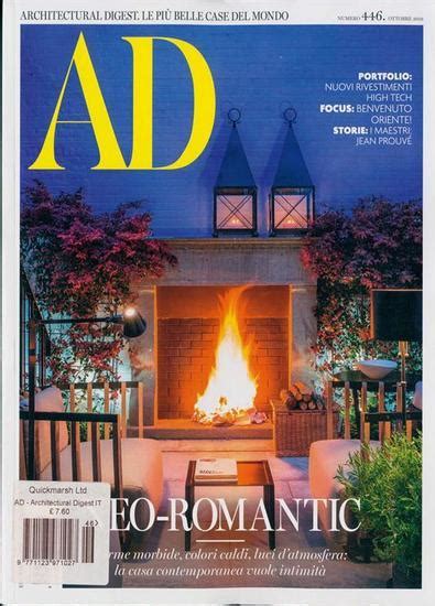 Architectural Digest Italia Magazine 12 Month Subscription Australian