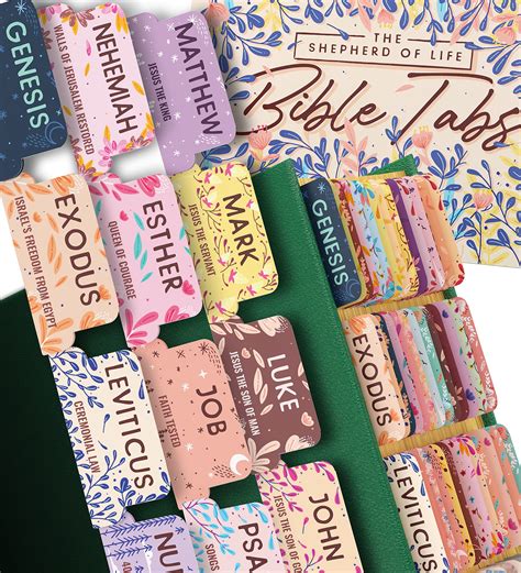 Buy Bible Tabs Soft Pastel Soul Nourishing Book Summaries 66 Peel
