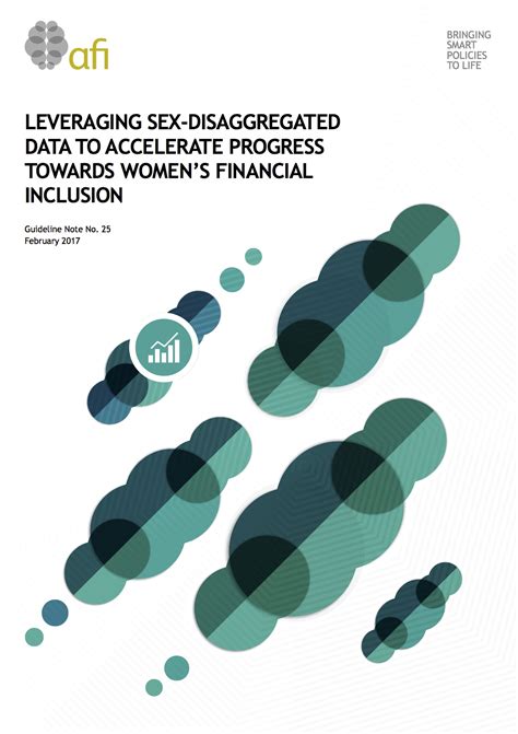Guideline Note 25 Leveraging Sex Disaggregated Data Alliance For Financial Inclusion