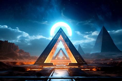 Stargate In Front Of A Pyramid No2 By Gabimedia On Deviantart