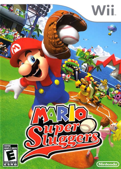 Mario Super Sluggers Nintendo Wii Game