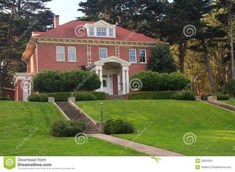 Mansion On A Hill Stock Image Image Of Building Home 22254551