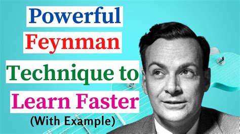 Feynman Technique