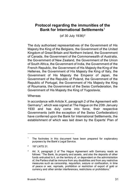 Bank International Settlement