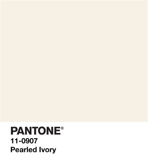 Pearled Ivory Pantone Pantone Color Pantone Colour Palettes