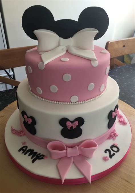 Treatz Cake Design Minnie Mouse Themed Birthday Cake Minnie Mouse