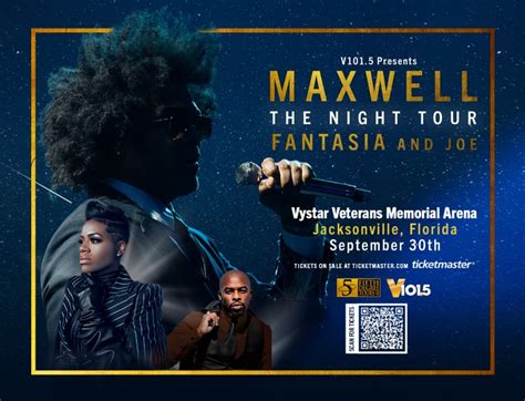 Fantasia Joins Maxwell And Joe On The Night Tour Sept 30 Fifth