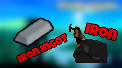 How To Get Iron In The Survival Game Roblox Youtube