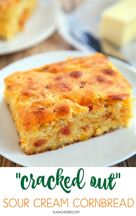 We have been using it for years.i make 1/2 the cornbread recipe and have jiffy corn view image. "Cracked Out" Sour Cream Cornbread | Plain Chicken