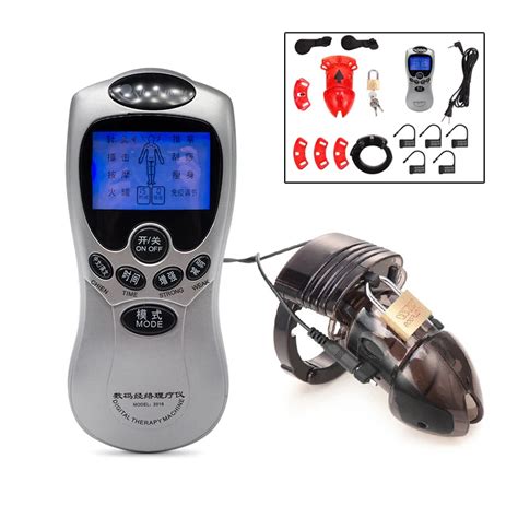 Toys For Adults Electro Shock Penis Chastity Cage Sex Toys Electric
