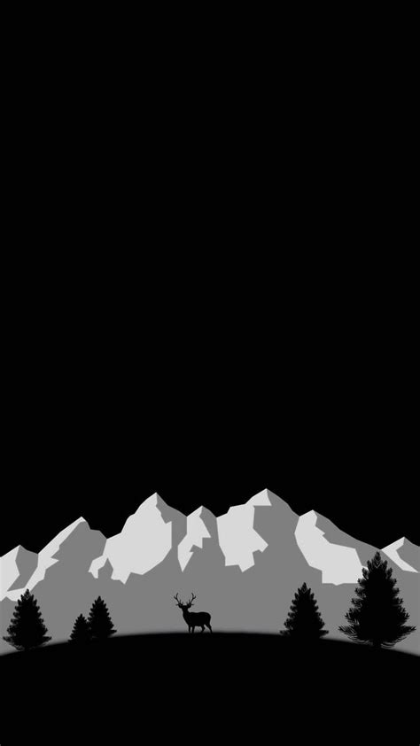 Amoled Mountain Wallpapers Wallpaper Cave