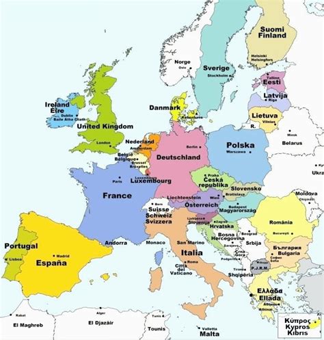 Political Map Of Europe Quiz Secretmuseum