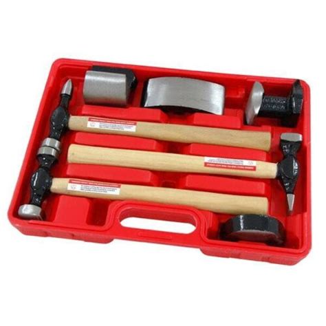 Neilsen Car Auto Body Panel Beating Dent Repair Tool Kit Hammers Dolly