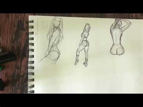 How To Draw A Girl Nude Pt YouTube