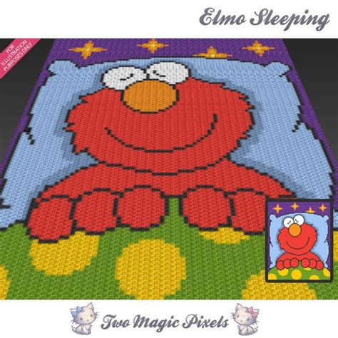 An Image Of The Sesame Character From Sesames Movie Elmo Sleepying