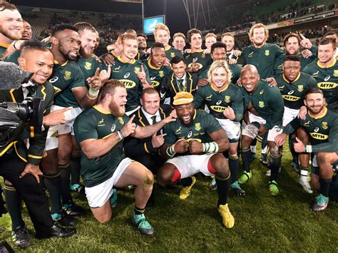 Tendai mtawarira and francois louw are the only . Springboks beat England to win series