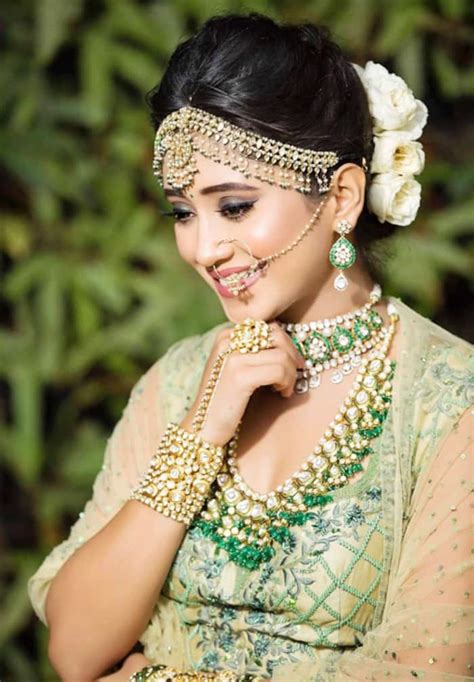 Shivangi Joshi Looks Like A Royal Bride In Blood Red Lehenga With
