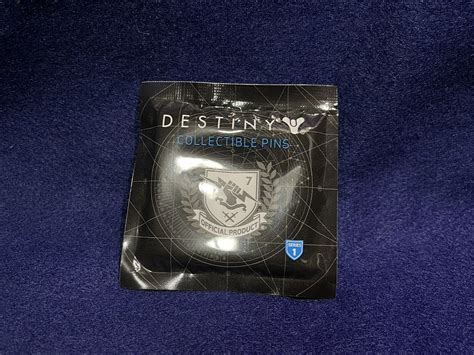 Destiny Tricorn Metal Series 1 Pin Brand New With Emblem Code Triple