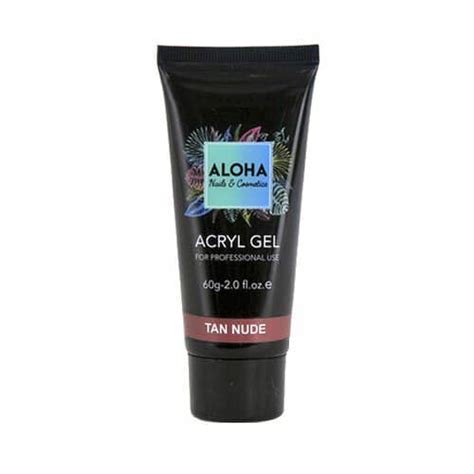 Aloha Acryl Gel UV LED 60 gr Tan Nude Φυσικό σκούρο OhMyBeauty gr