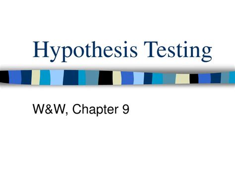 Ppt Hypothesis Testing Powerpoint Presentation Free Download Id531397